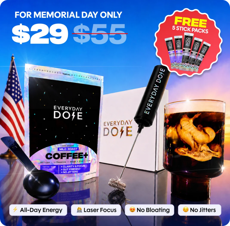 Coffee+ Mild Roast Starter Kit (30 Servings) - Lite Coffee Style